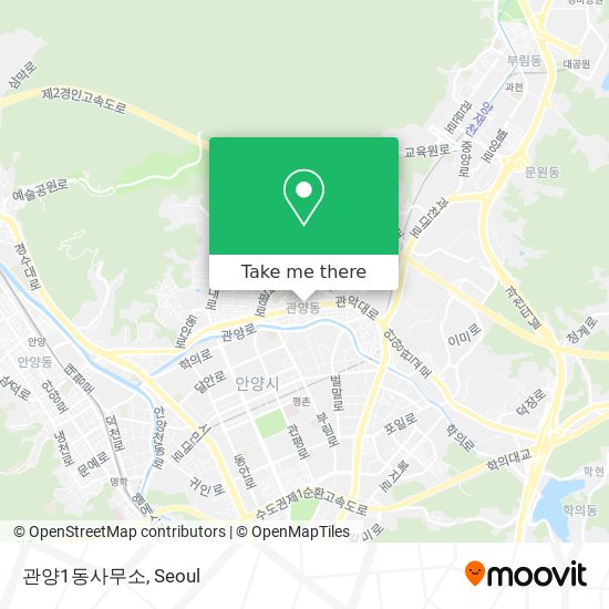 관양1동사무소 map