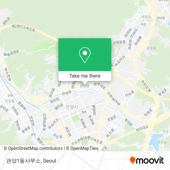 관양1동사무소 map