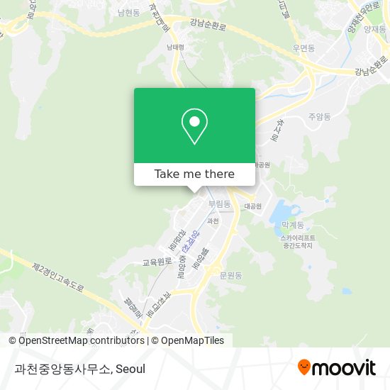 과천중앙동사무소 map