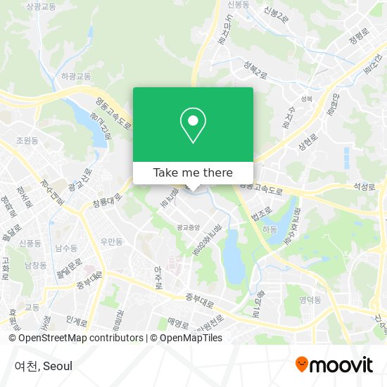 여천 map