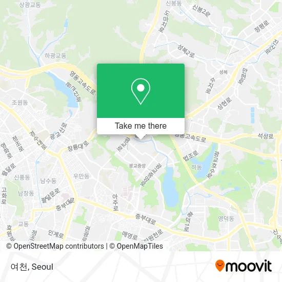 여천 map