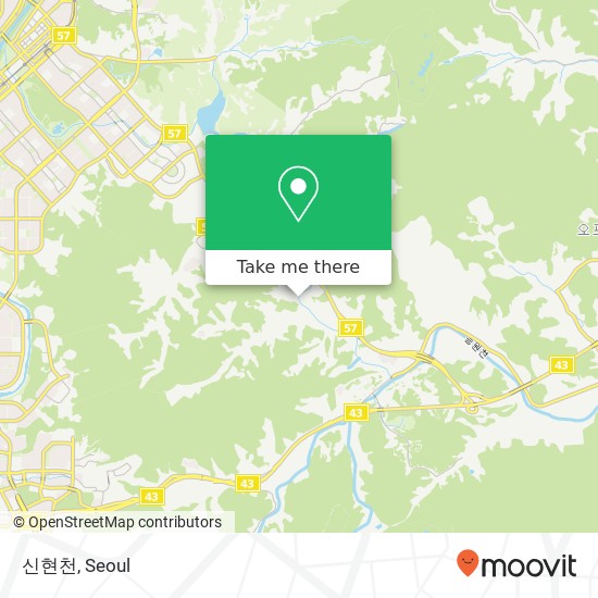 신현천 map