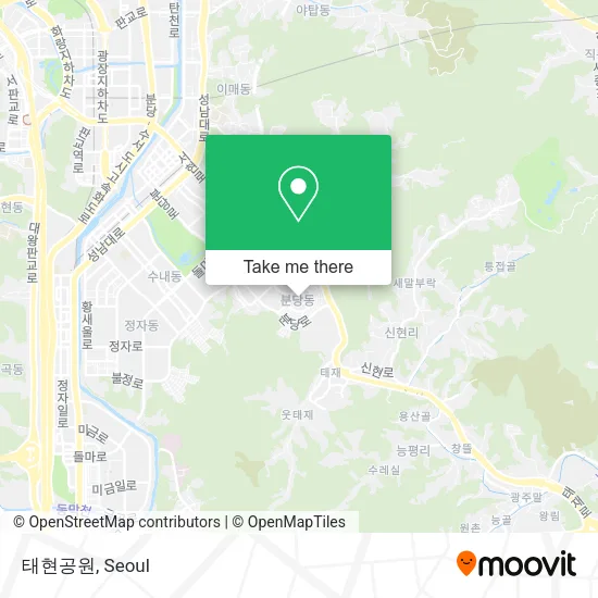 태현공원 map