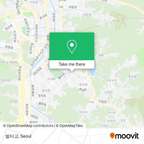 벌터교 map
