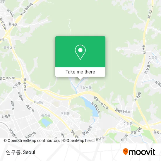 연무동 map