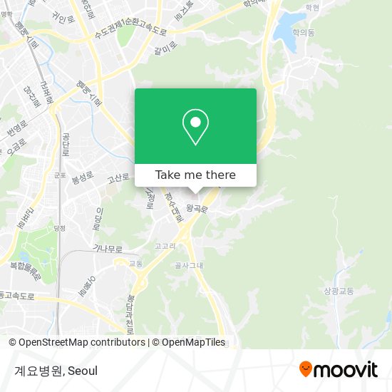 계요병원 map