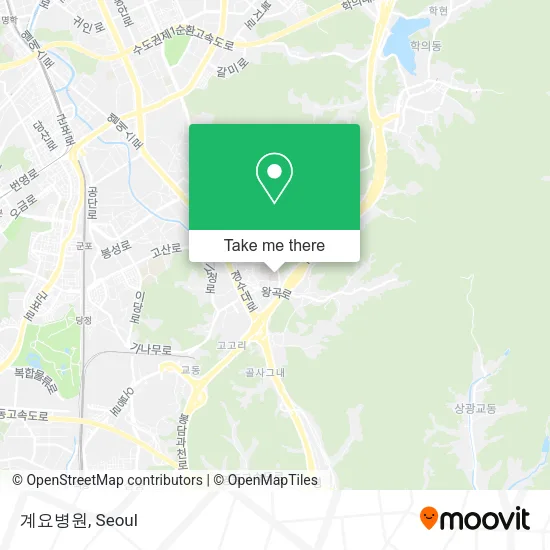 계요병원 map