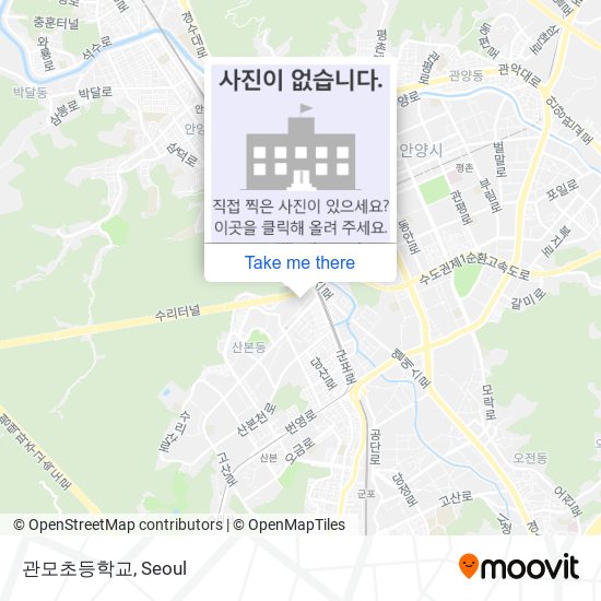 관모초등학교 map