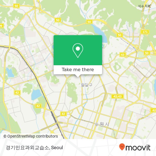 경기민요과외교습소 map