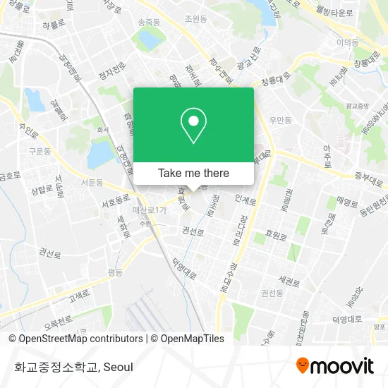 화교중정소학교 map