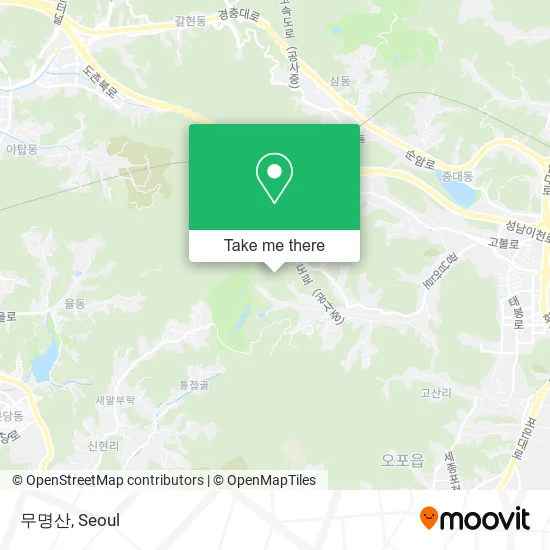 무명산 map