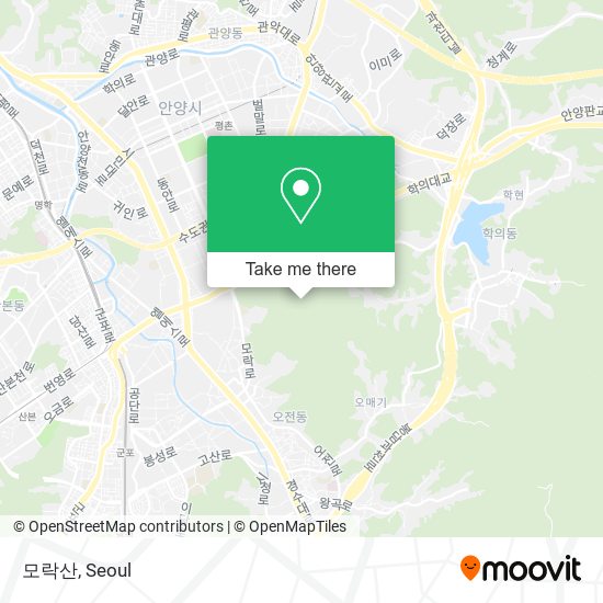 모락산 map