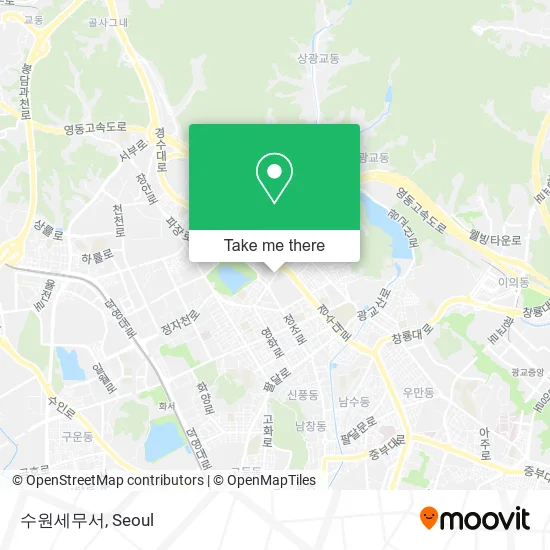 수원세무서 map
