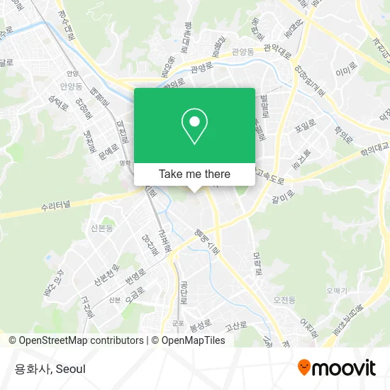 용화사 map