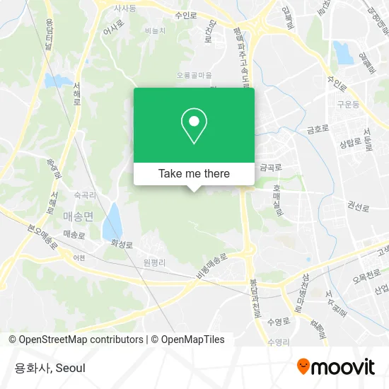 용화사 map