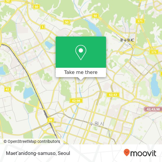 Maet’anidong-samuso map
