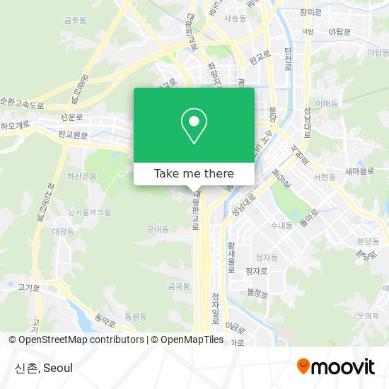 신촌 map