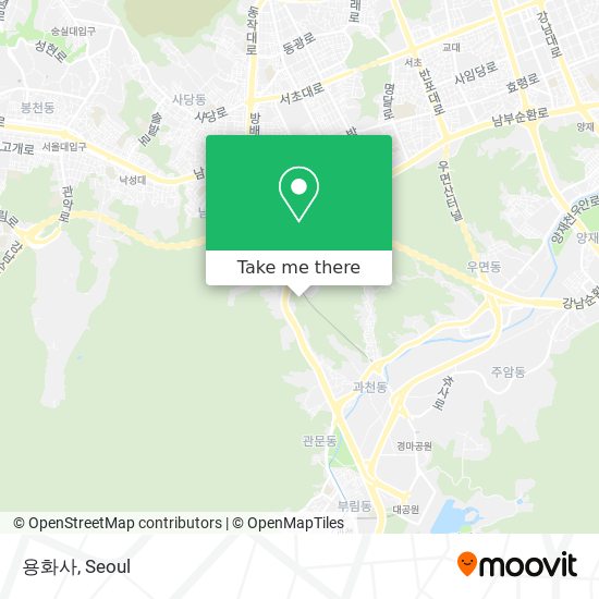 용화사 map