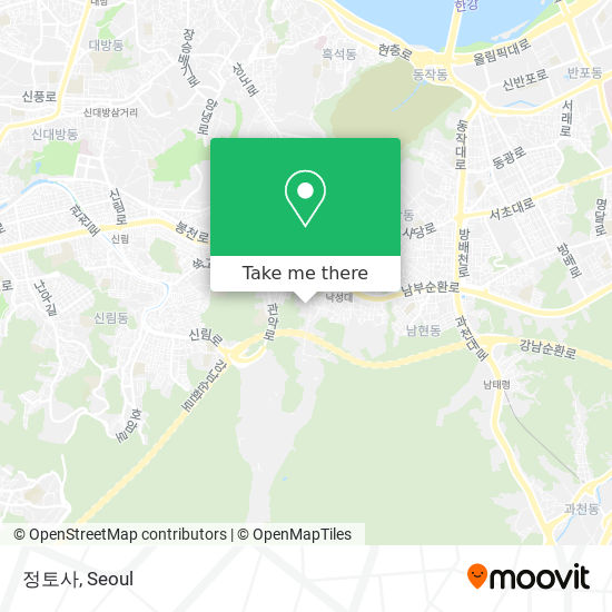 정토사 map