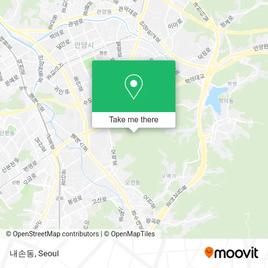 내손동 map