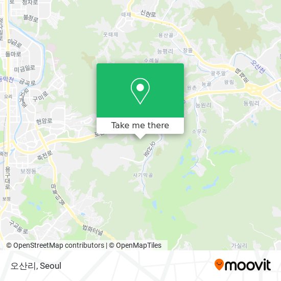 오산리 map