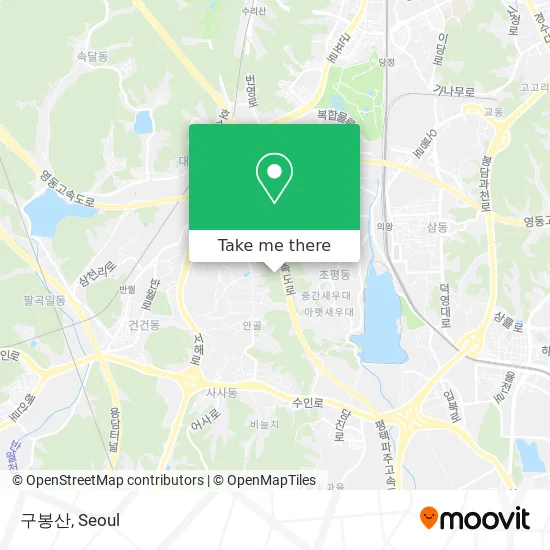 구봉산 map
