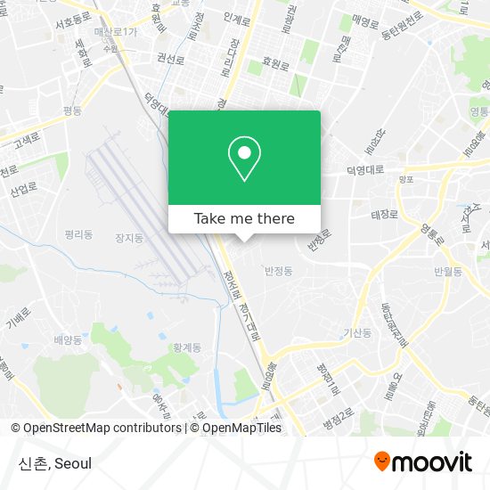 신촌 map