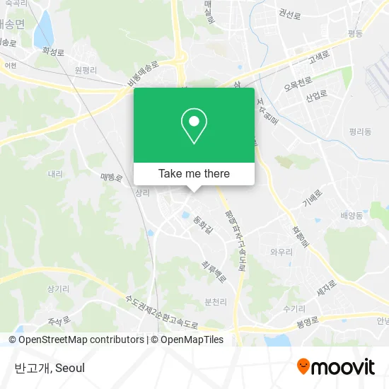 반고개 map
