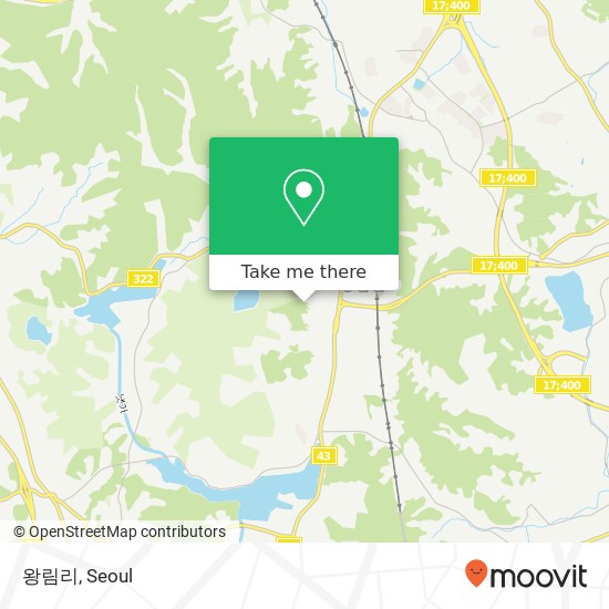 왕림리 map