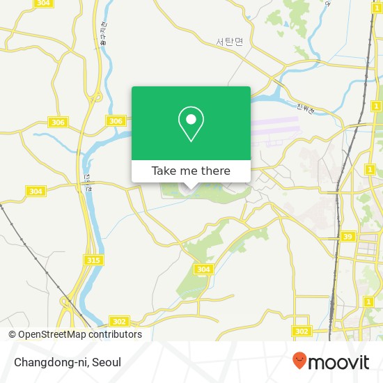 Changdong-ni map