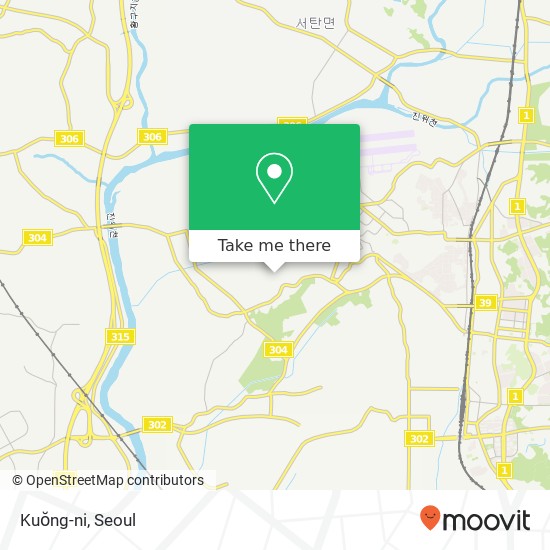Kuŏng-ni map