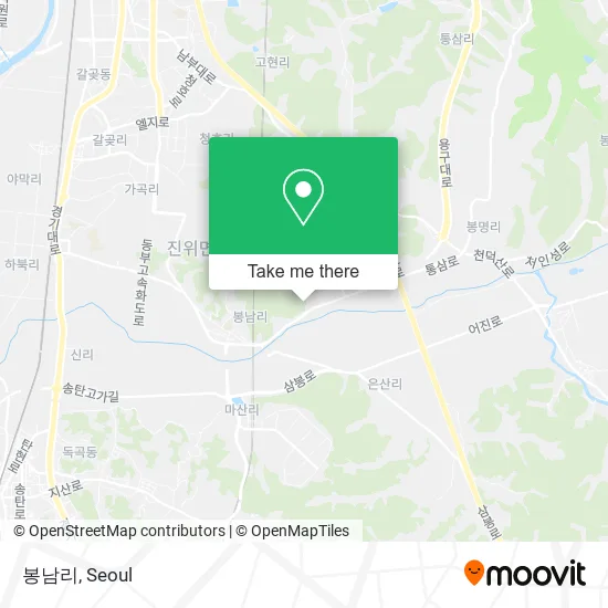봉남리 map