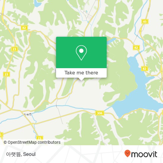 아랫뜸 map