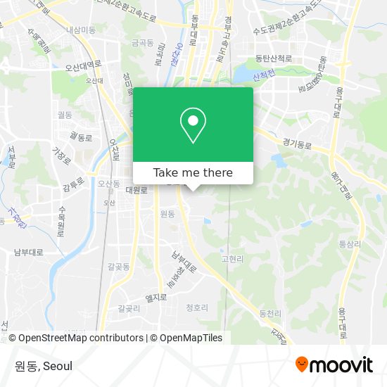 원동 map