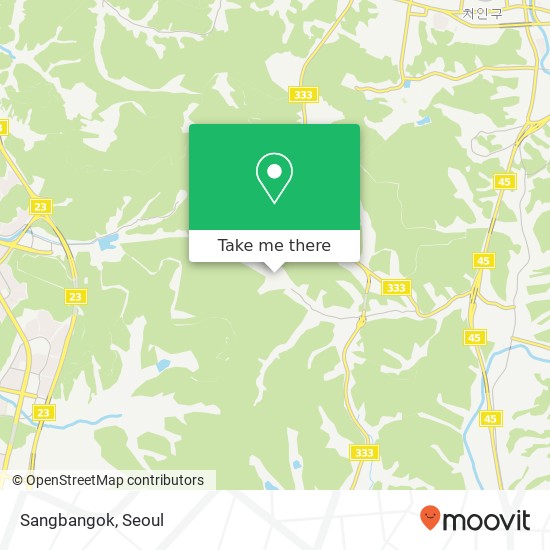 Sangbangok map