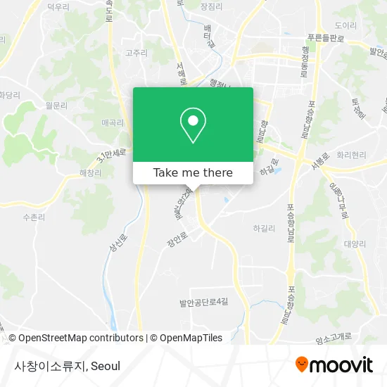 사창이소류지 map