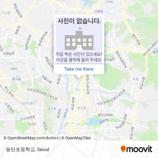 동탄초등학교 map