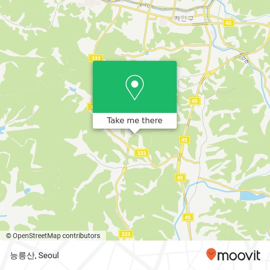 능릉산 map