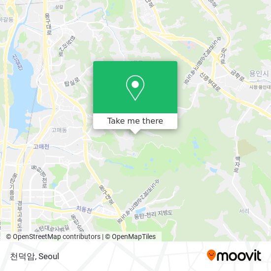 천덕암 map