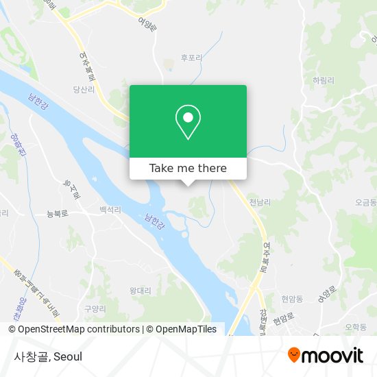 사창골 map