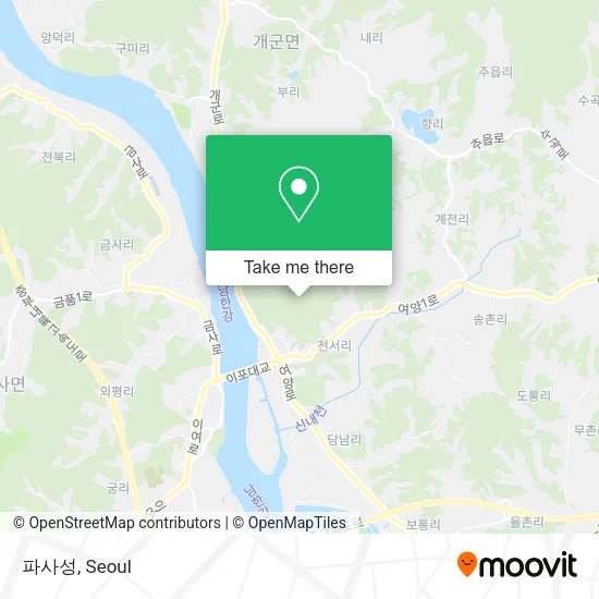 파사성 map