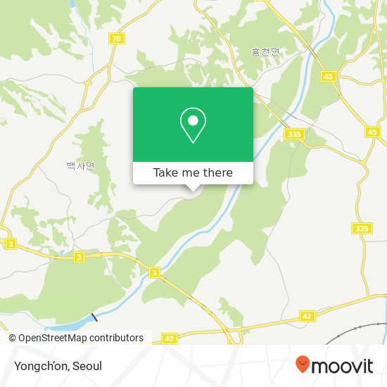 Yongch’on map