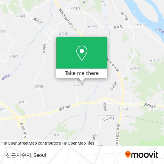 신근저수지 map