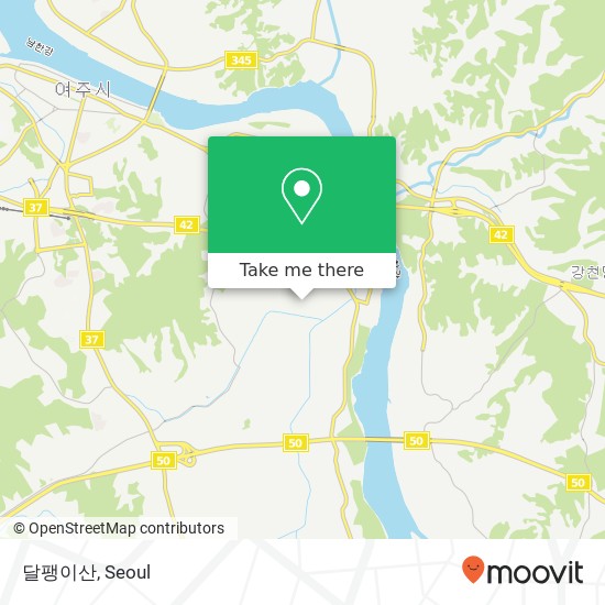 달팽이산 map