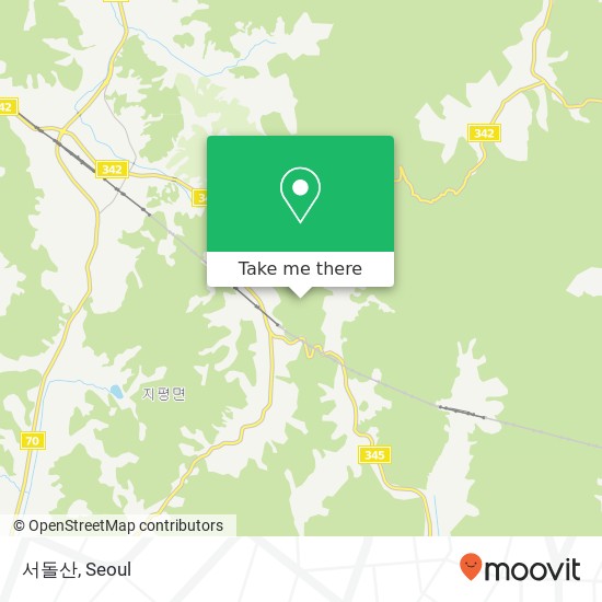 서돌산 map