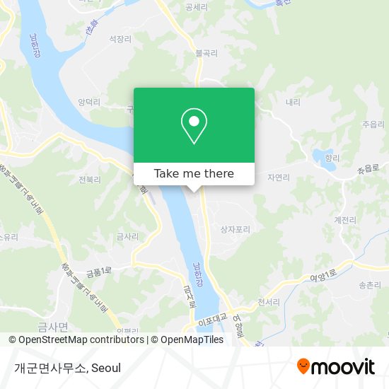 개군면사무소 map