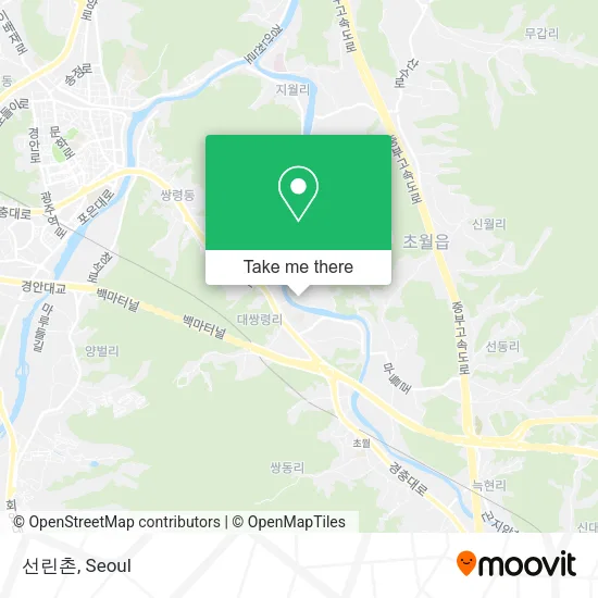 선린촌 map