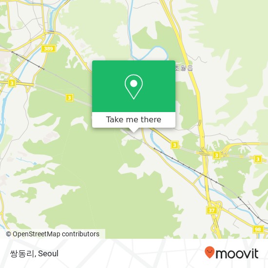 쌍동리 map