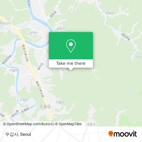 무갑사 map