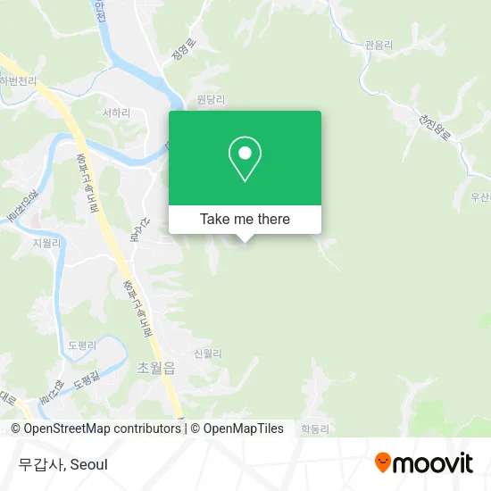 무갑사 map